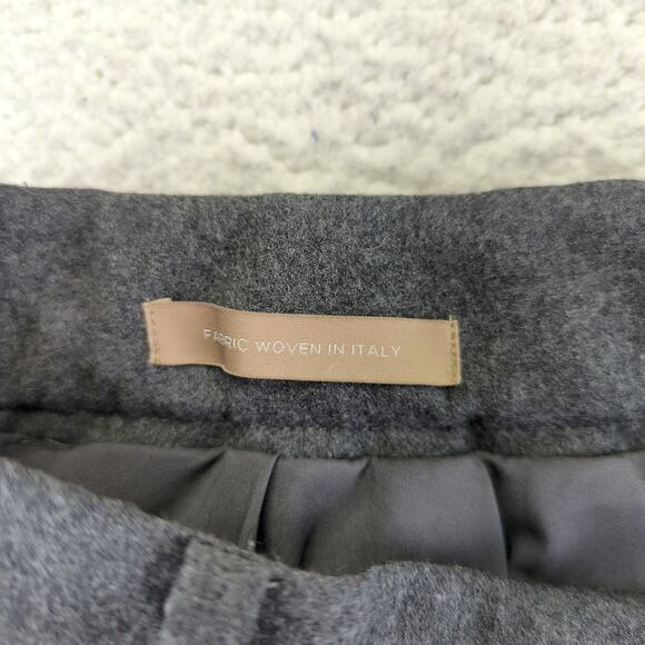 Talbots Wool Stretch Trouser Pants Dress Pants Women's 4 Gray Woven Italy Lined - Picture 8 of 9